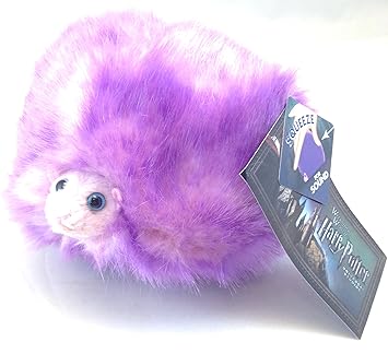 Universal Studios Wizarding World of Harry Potter 6 Singing Purple Pygmy Puff Plush Toy with Sound