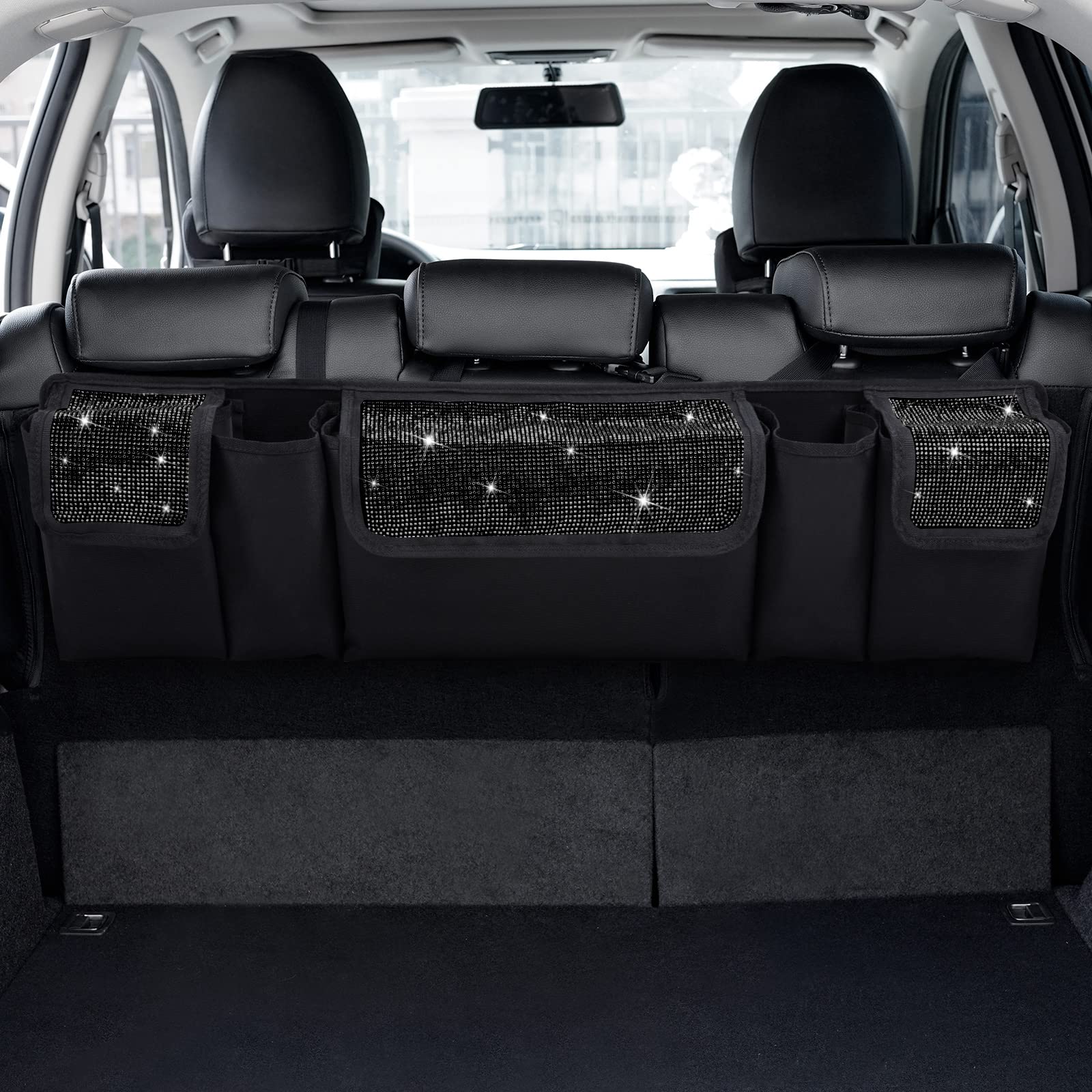 eing Car Trunk Organizer and Storage, Backseat