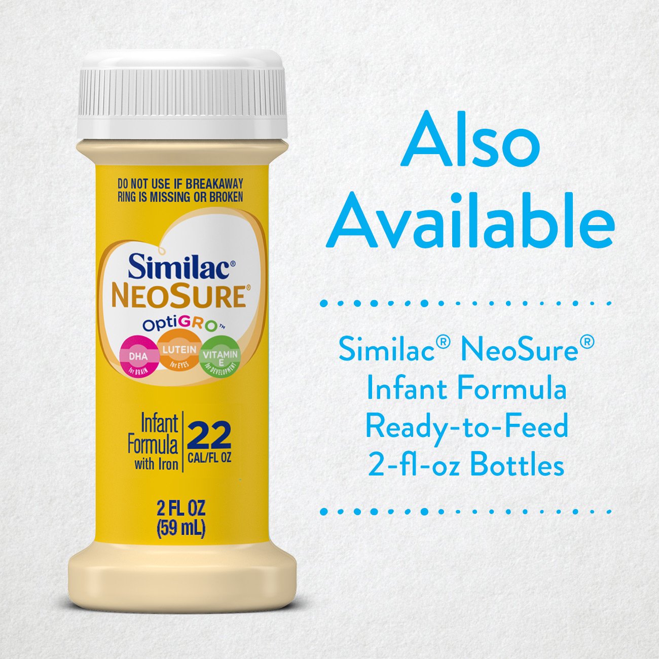 Similac NeoSure Infant Formula with Iron, For Babies Born Prematurely
