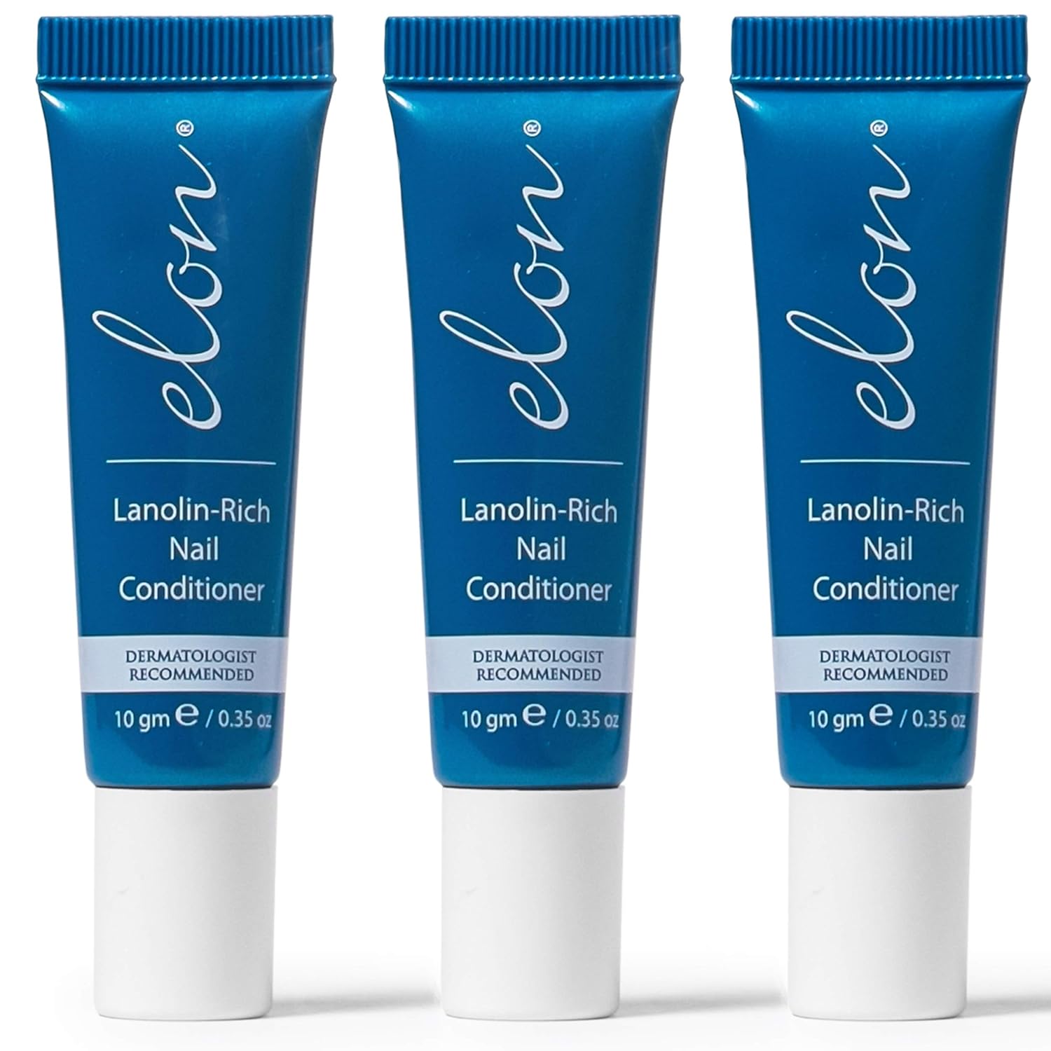 Elon Lanolin-Rich Nail Conditioner | Strengthens Nails & Protects Cuticles | Recommended by Dermatologists & Podiatrists (10g tube) : Nail Strengthening Products : Beauty