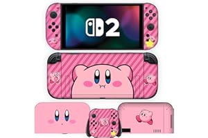 BelugaDesign Dreamy Bubble Skin | Compatible with Nintendo Switch 2 | Cute Pink Kawaii Anime Vinyl Wrap Decal Cover | Pastel Japanese Cartoon Aesthetic Full Console & Dock Sticker Protective Cover