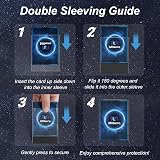 Mlikero 600 Pcs Card Sleeves Inner Sleeves 64 x 89 mm MTG TCG Perfect Fit view 4