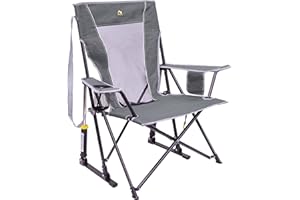 GCI Outdoor Comfort Pro Rocker Outdoor Rocking Chair with Beverage Holder