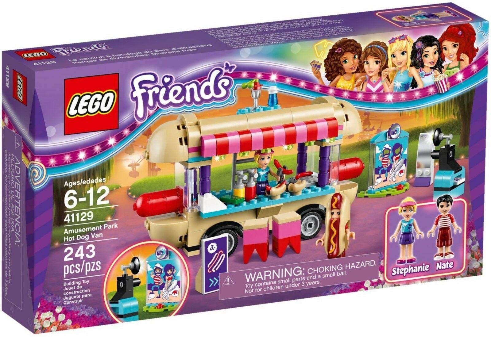 LEGO 41129 Friends Amusement Park Hot Dog Van Construction Set - Multi-Coloured — image 1