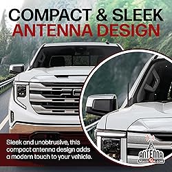 AntennaMastsRus Short Rubber Antenna for GMC Sierra