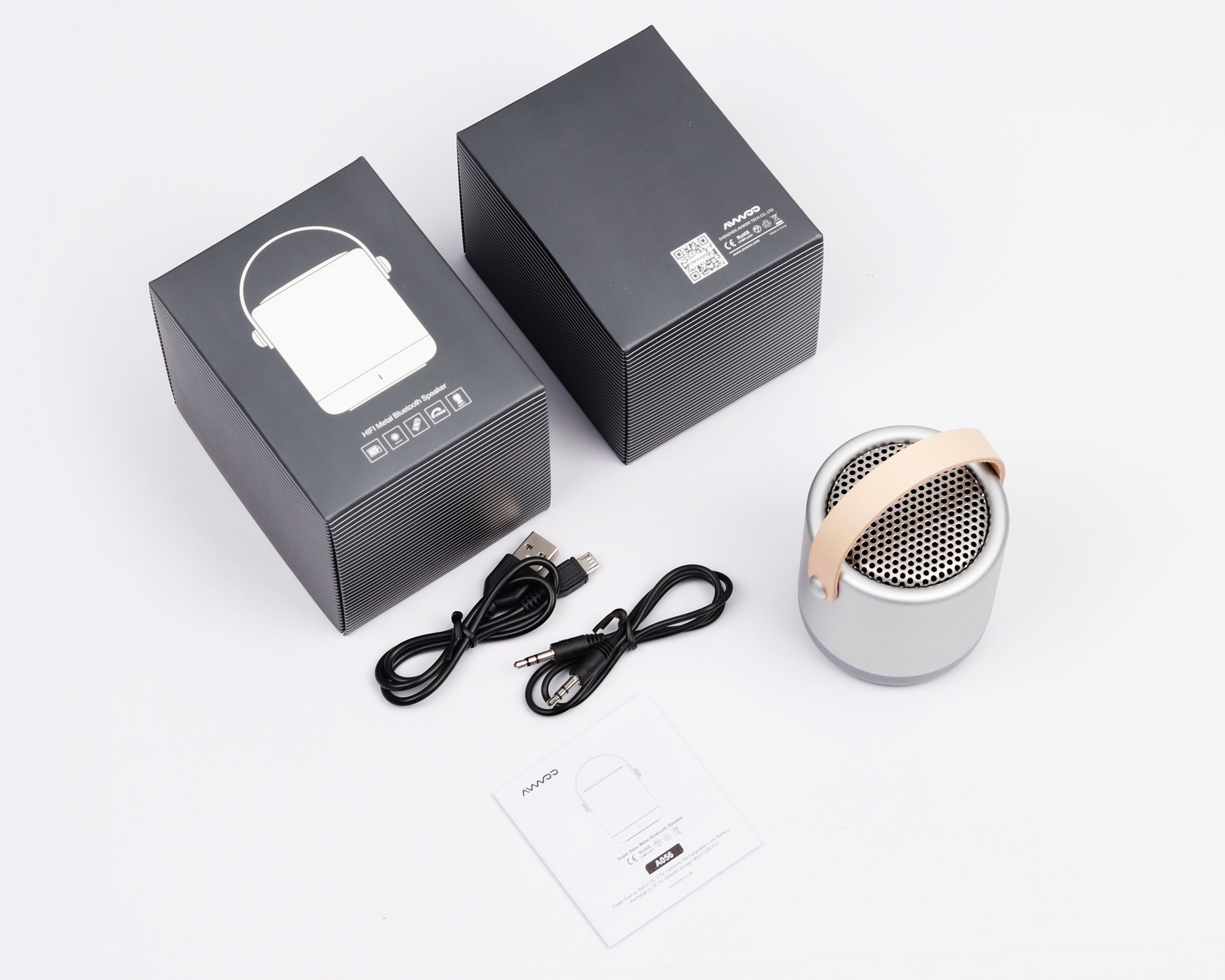 Mini Altoparlante Bluetooth portatile ricaricabile , bluetooth Wireless Speaker con Bassi Potenti per iPhone , iPad, iPod , Samsung , smartphone, tablet PC, laptop , Ultrabook