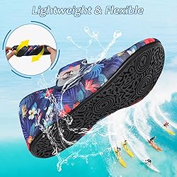 Adult Water Shoes Womens Beach Swim Shower Shoes