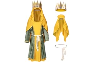 TOKYO REVENGERS Kids 3 Wise Men Robe Biblical Nativity Outfit Three Kings Costume For Boys Accessories Set