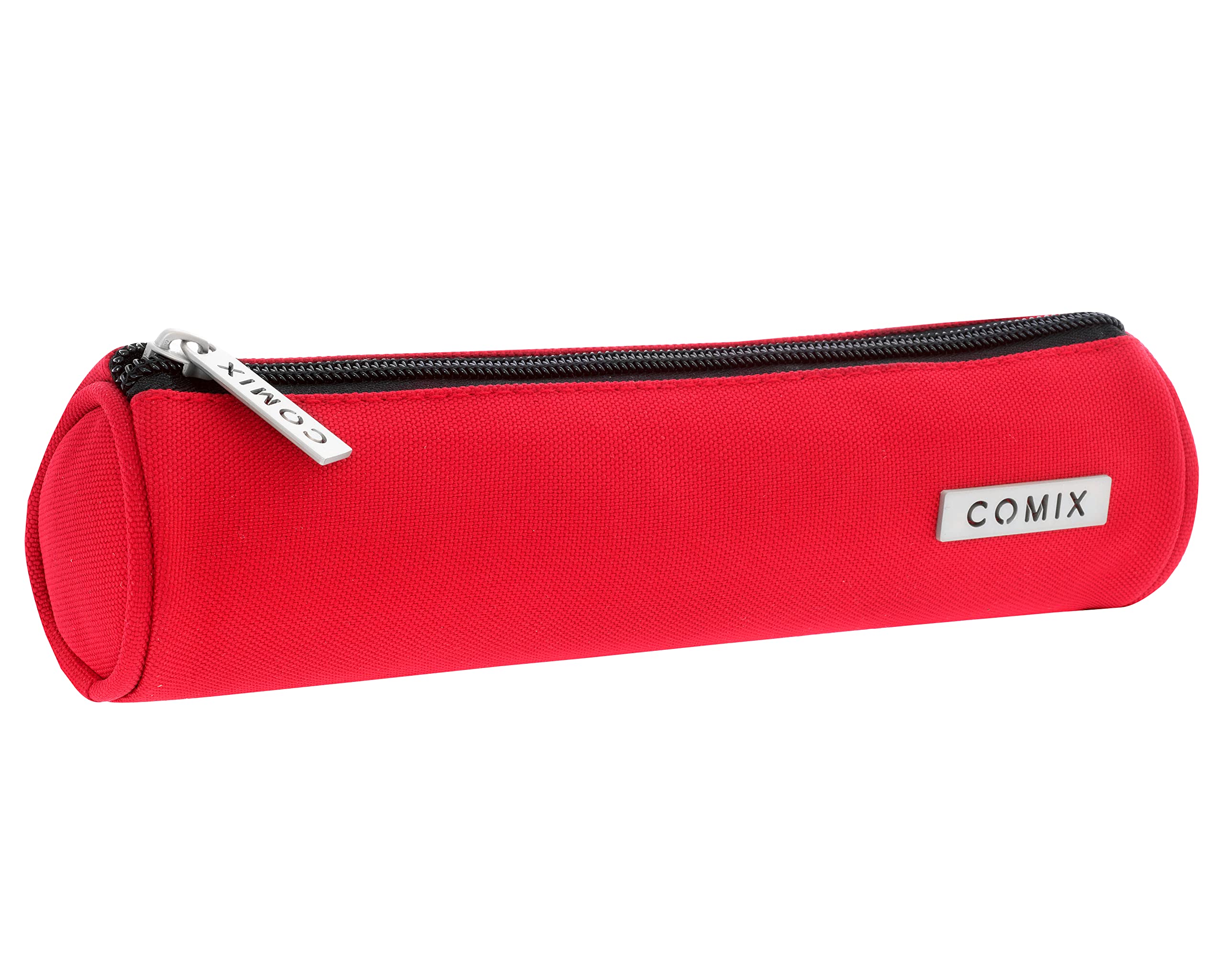Comix School Pencil Case Round Red, red, Casual