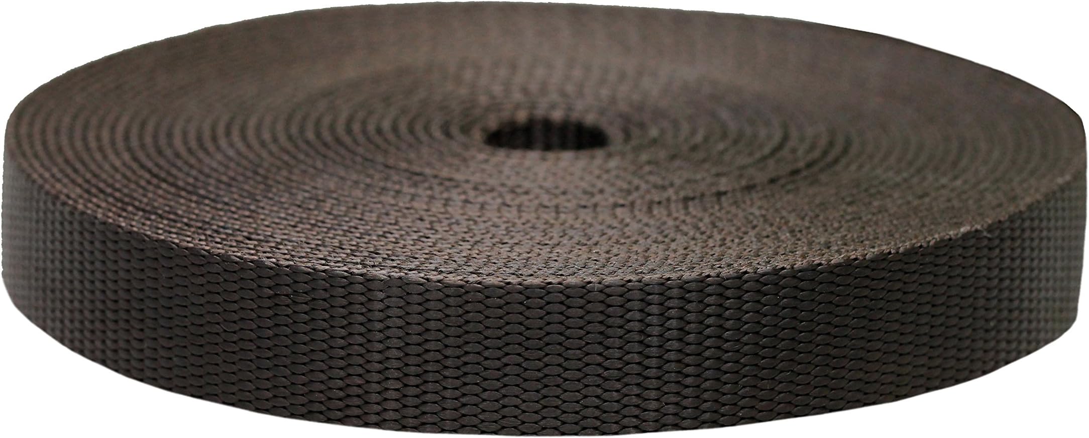 Strapworks Colored Flat Nylon Webbing - Strap For Arts And Crafts, Dog Leashes, Outdoor Activities - 1 Inch x 10, 20, or 50 Yards, Over 20 Colors