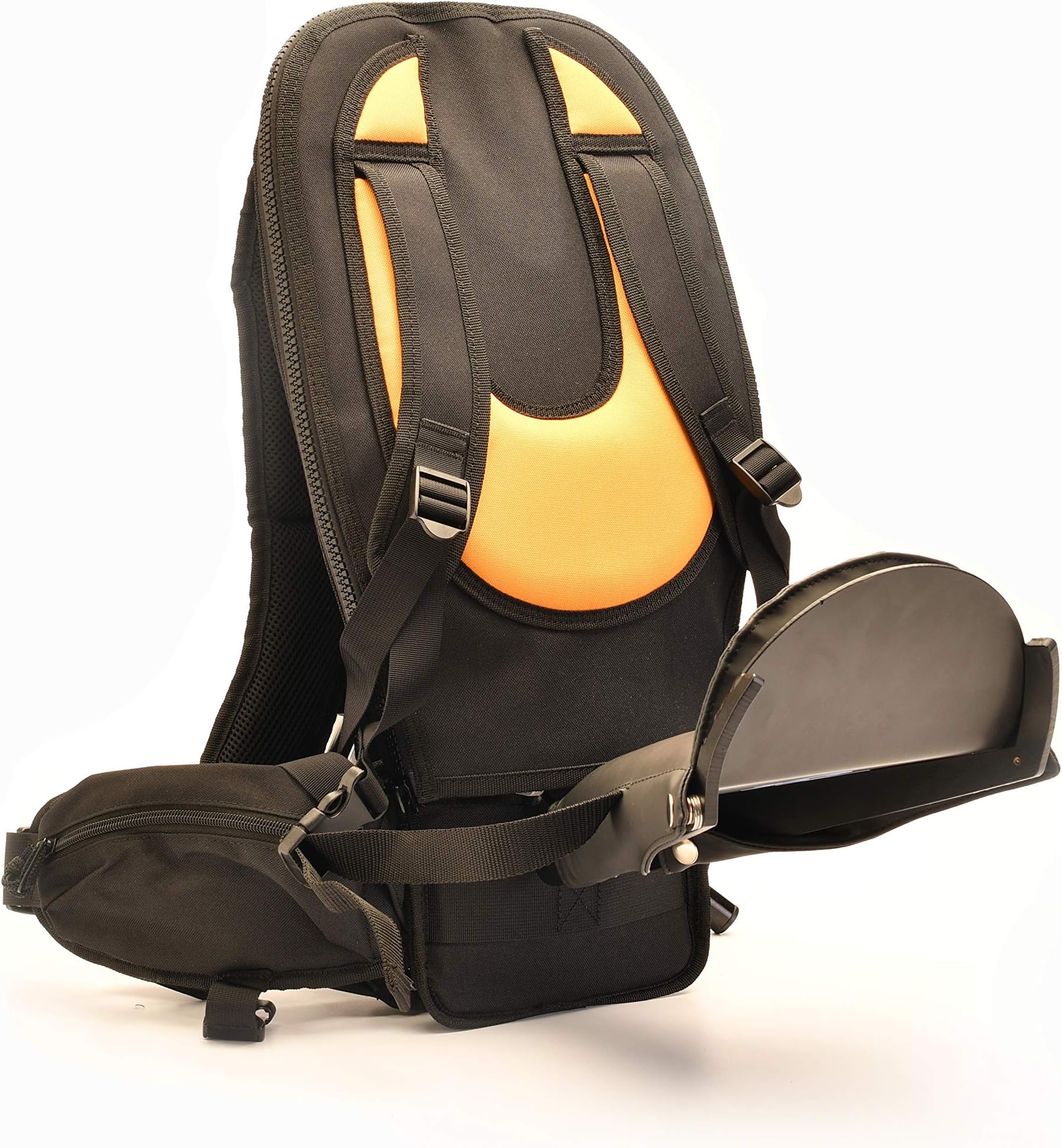 The Freeloader Child Carrier – New Child Carrier, Toddler Backpack, Sleek, Lightweight and Secure Kid Carrier with Buckles, Stirrups, Great for Walks, Hikes, Travel, Outdoor Activity