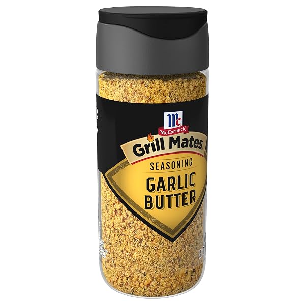 MCCORMICK GRILL MATES GARLIC BUTTER SEASONING, 3.1 OZ