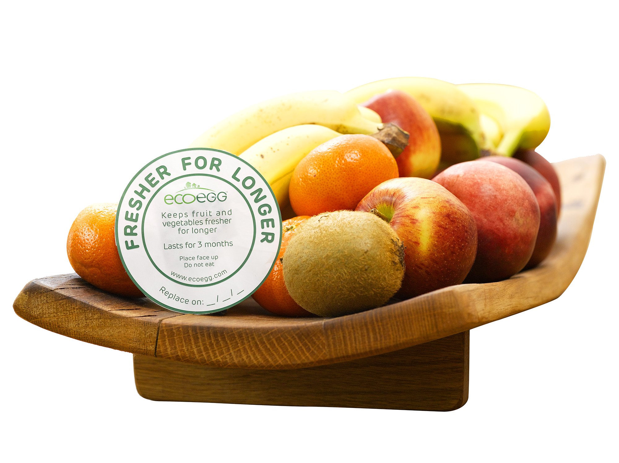 Ecoegg Fresher for Longer Discs: Pack Of 4 | Ethylene Absorbing Technology | Keep Fruits & Veg Fresh | Reduce Waste | Easy to Use