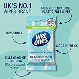 Wet Ones Be Gentle Plastic Free Antibacterial Hand Wipes 400 Total view 3
