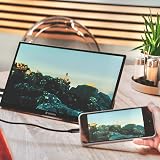 Verbatim PMT-14 14" Touchscreen Portable Monitor 1080P USB-C HDMI Laptop Gaming view 8