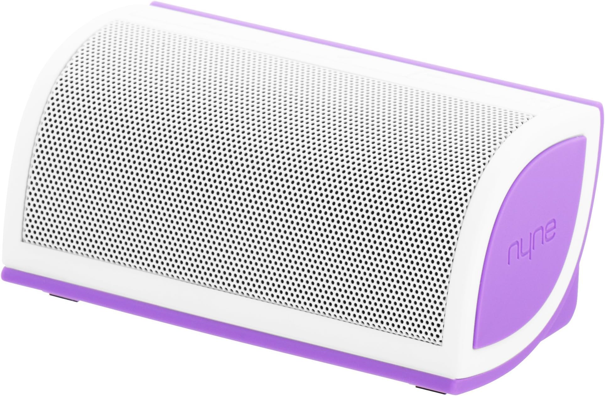 Nyne Minipur Portable Buletooth Speaker - Whit/Purple