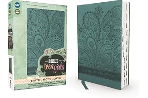 NIV, Bible for Teen Girls, Leathersoft, Blue, Thumb Indexed Tabs: Growing in Faith, Hope, and Love – The Perfect Christian Faith Gift for Your Teenage Girl, Age 13-18