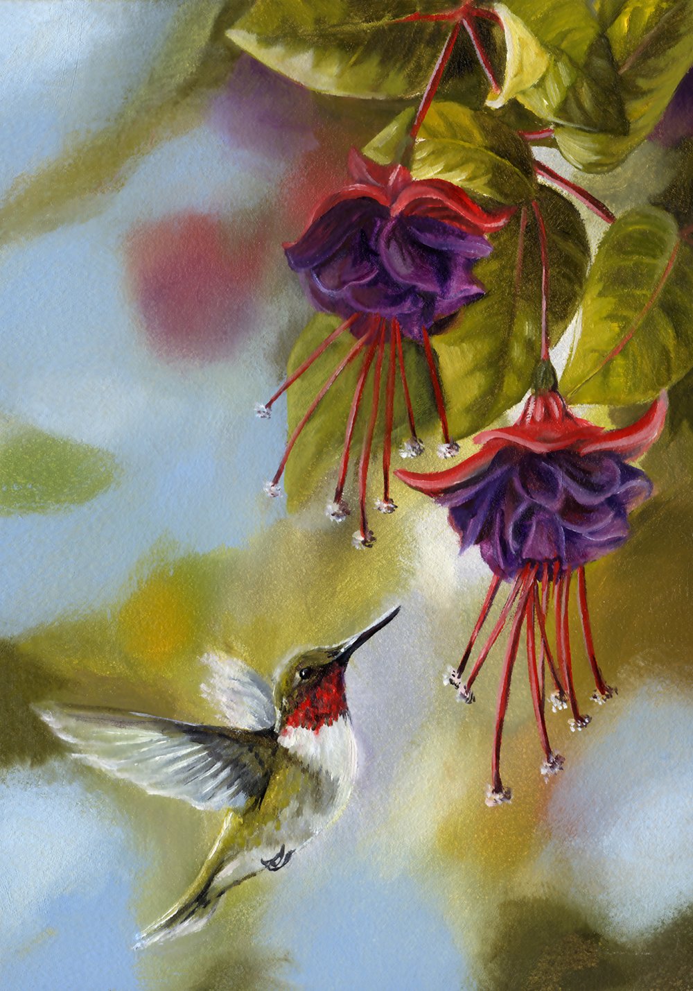 Best Hummingbird Garden Flag 28X40