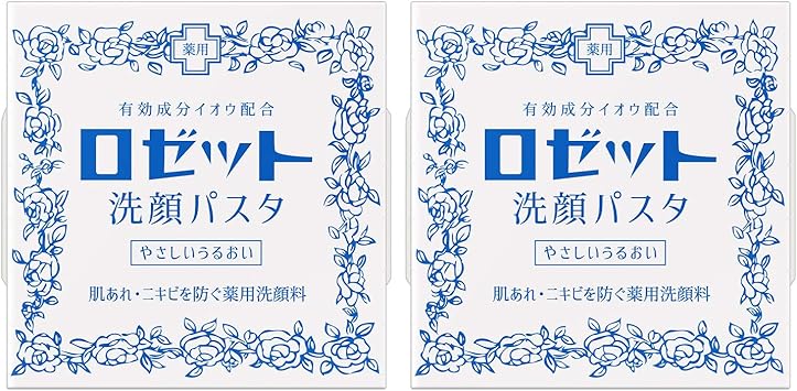 Amazon 医薬部外品 ロゼット 洗顔パスタ 荒性肌 90g 2個セット 洗顔フォーム ニキビ イオウ配合 ロゼット 洗顔フォーム 通販