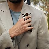 Oura Gen3 Heritage Smart Ring Silver Size 11 Sleep Heart Rate Fitness view 6
