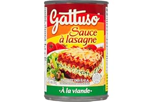 Gattuso Lasagna Meat Sauce (12 x 398 mL Can)