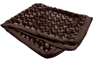 Furhaven Replacement Dog Bed Cover Ultra Plush Faux Fur & Suede Mattress, Machine Washable - Chocolate, Jumbo (X-Large)