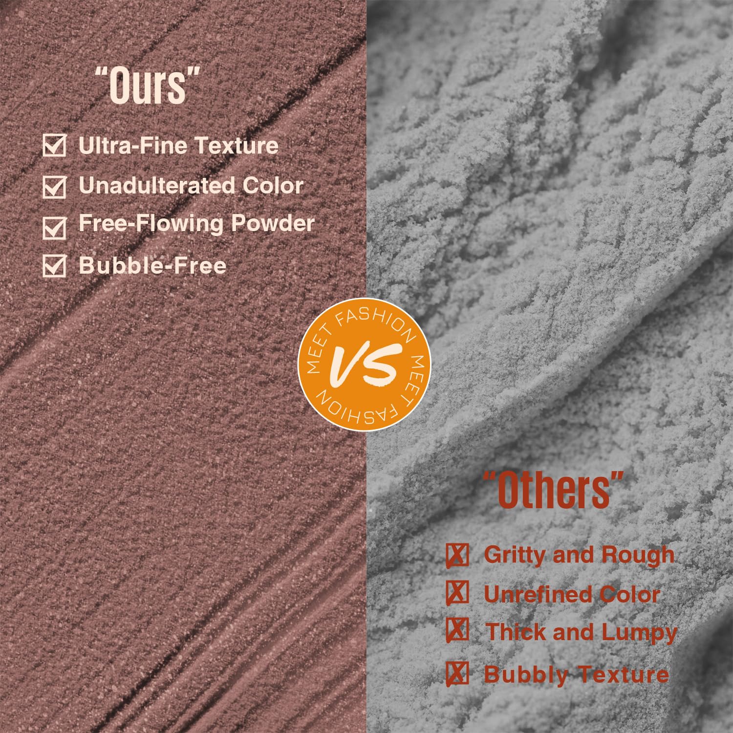 MEFA Dip Powder Nail Kit Orange Brown Grey Green White 32 Fall Winter Dark Colors Dipping Powder with Base Top Coat Activator Brush Saver Liquid Set Recycling Tray, French Nail Art Manicure Salon - Image 6