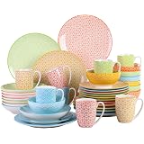 Vancasso, série Natsuki, assiette creuse, 4 pièces, en porcelaine Vancasso, série Natsuki, assiette creuse, 4 pièces, en porcelaine