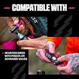 Muc-Off Inflator Kit CO2 Puncture Repair 2 Cartridges CNC Head Neoprene Sleeve view 4