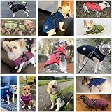 LUOWAN Dog Coat Waterproof Reflective Harness Jacket for Small to Large Dogs view 7