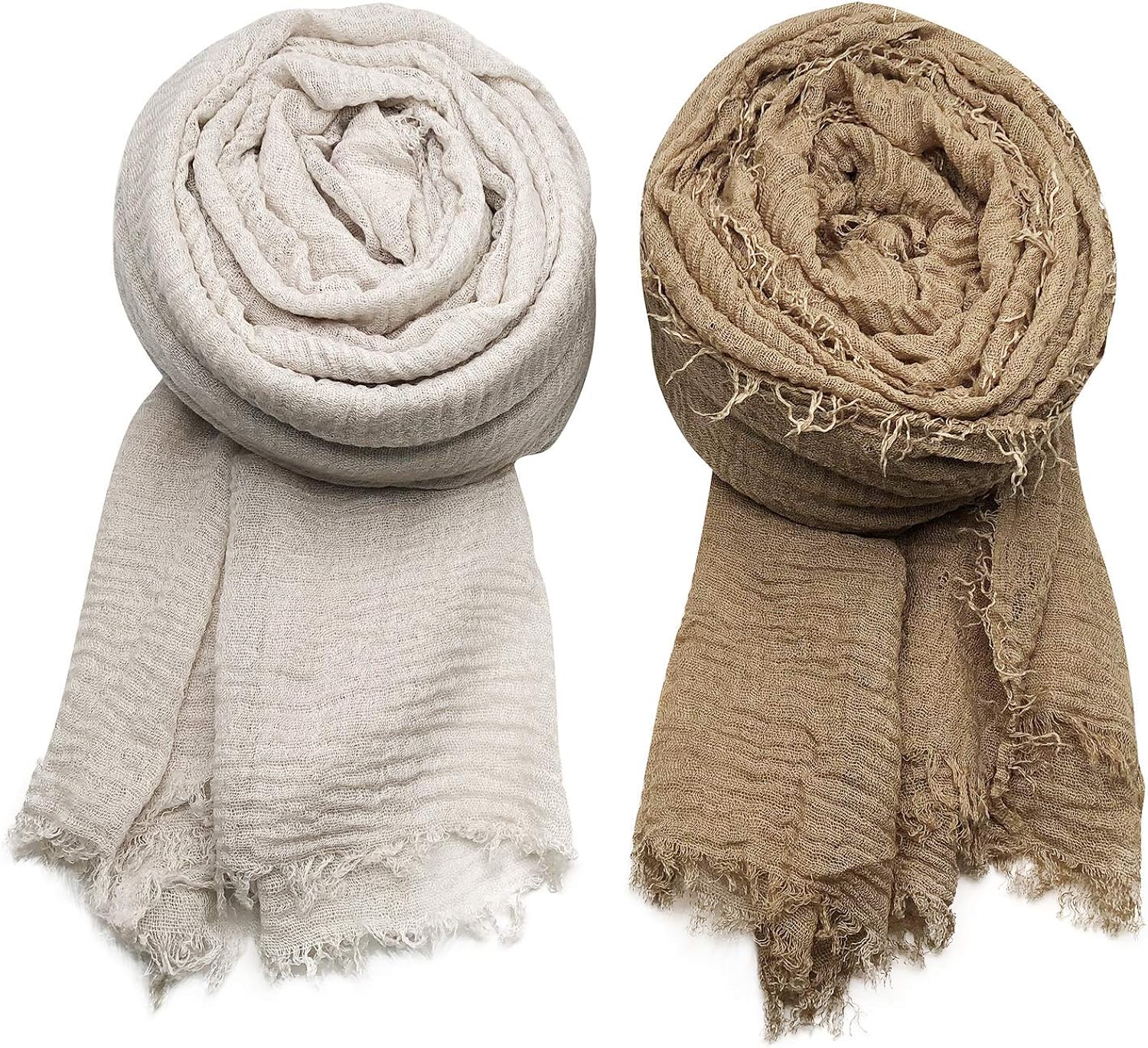 MANSHU 4 PCS Women Soft Scarf Shawl Long Scarf, Scarf and Wrap, Big Head Scarf at  Women’s Clothing store