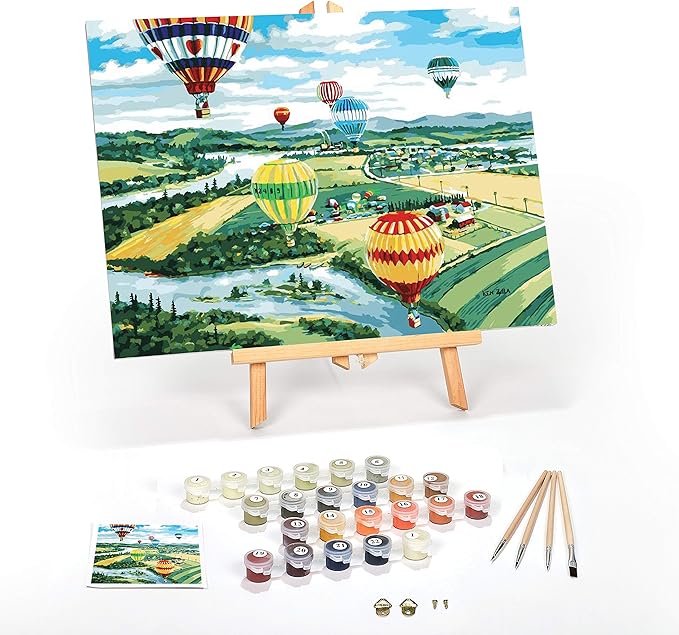 Paint by Numbers for Adults Beginner to Advanced Number Painting Kit