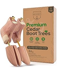 HOUNDSBAY Boot Trees, Cedar Boot Tree for Men, Shoe