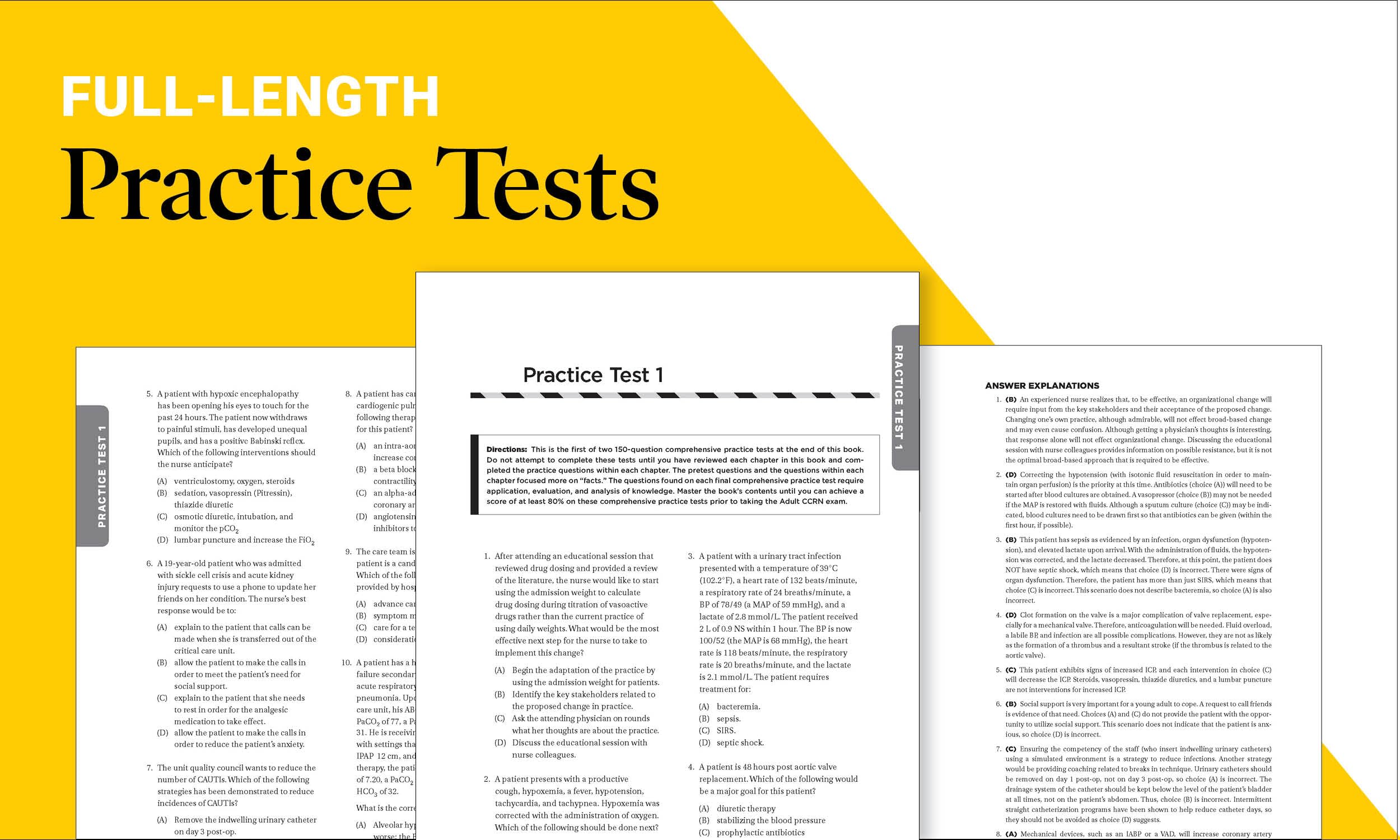 Adult CCRN Exam Premium: Study Guide for the Latest Exam Blueprint, Includes 3 Practice Tests, Comprehensive Review, and Online Study Prep (Barron's Test Prep) Adult CCRN Exam Premium: Study Guide for the Latest Exam Blueprint, Includes 3 Practice Tests, Comprehensive Review, and Online Study Prep (Barron's Test Prep) Paperback Spiral-bound