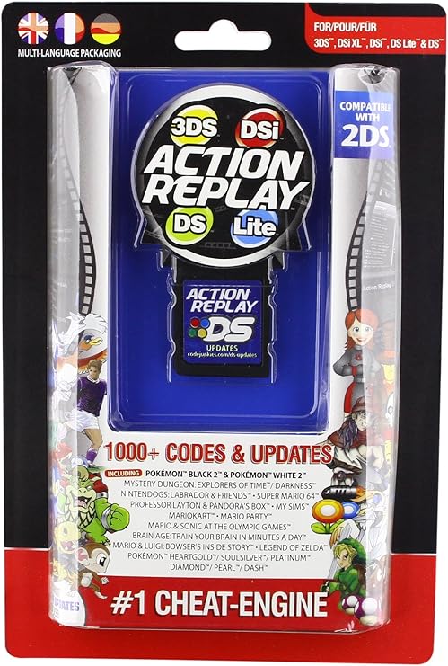 Datel Action Replay Cheat System Nintendo 3ds Dsi Xl Dsi Ds Lite Amazon Co Uk Pc Video Games