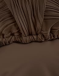 ZAFUL Two Piece Swimwear for Women Ribbed Tie Back