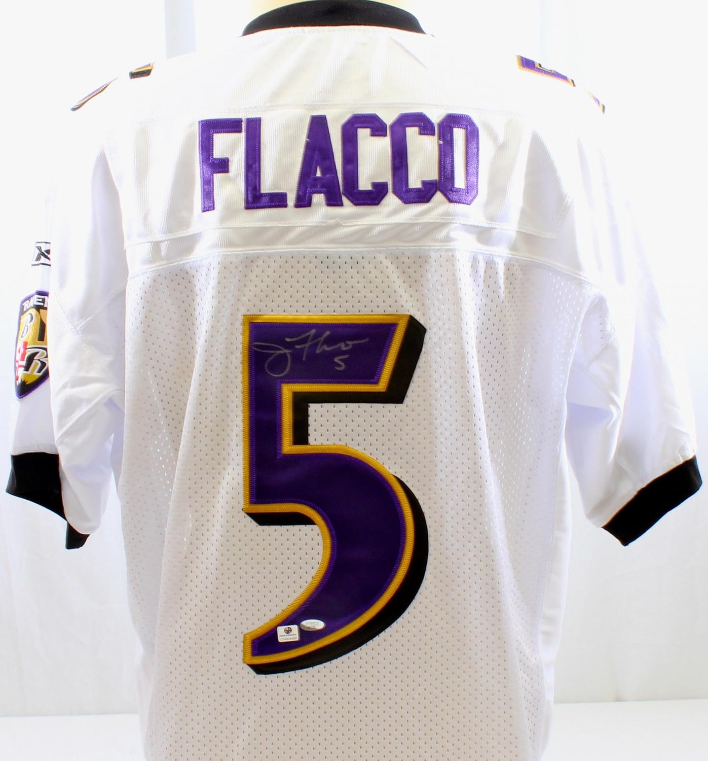 joe flacco signed jersey