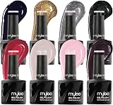 MYLEE The Full Works Gel Nail Kit 8x MyGel Colors LED Lamp PRO view 4