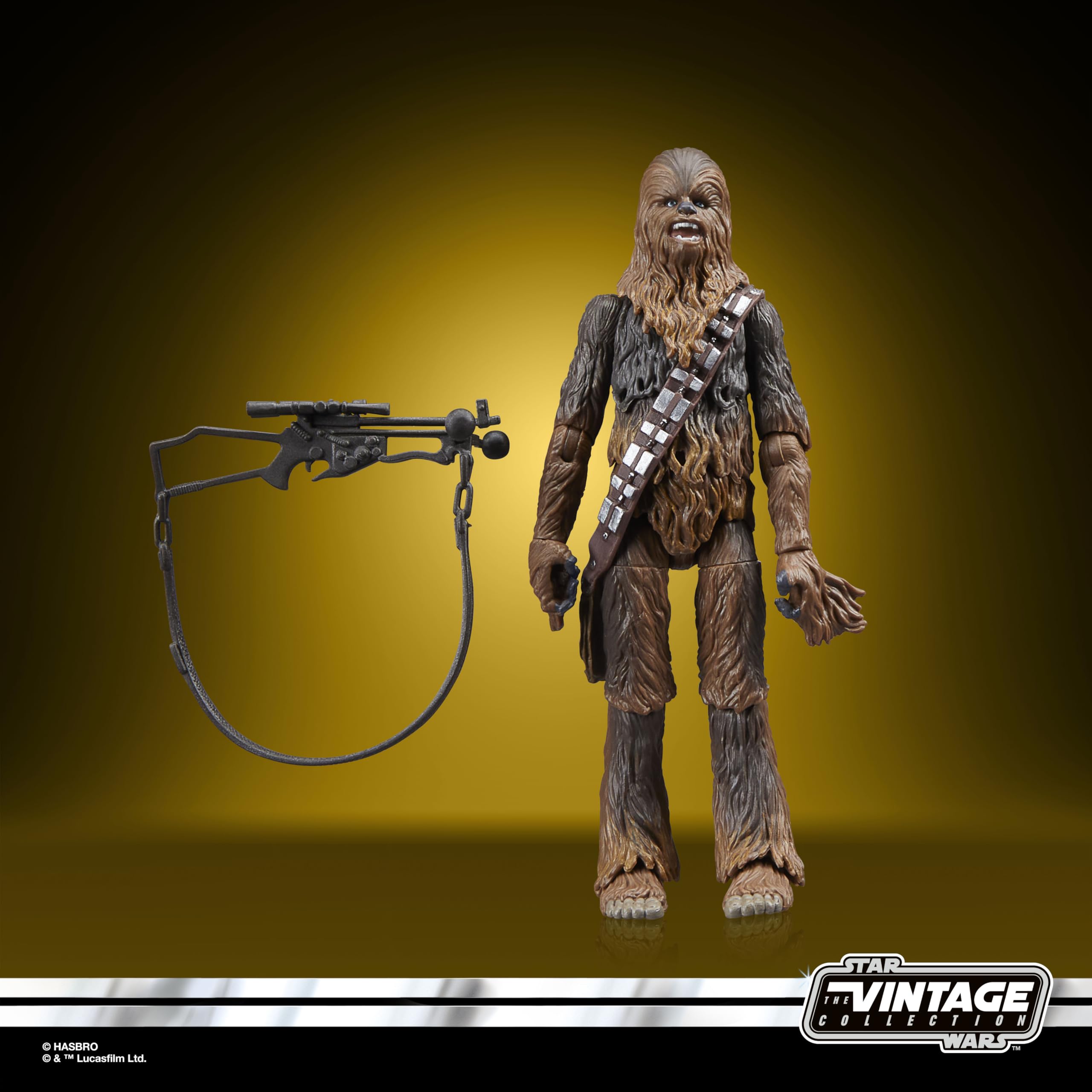 STAR WARS The Vintage Collection Chewbacca, A New Hope Premium 3.75 Inch Collectible Action Figure