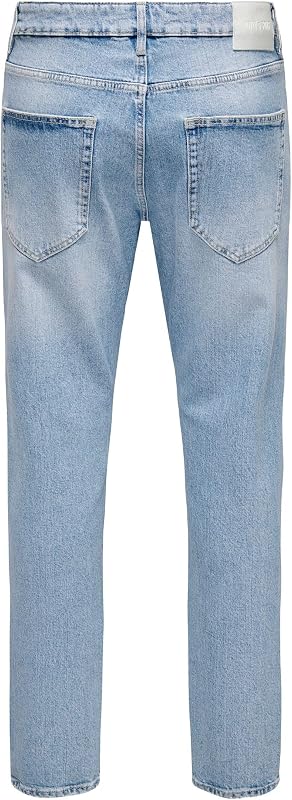 ONSYOKE One LBD 9684 Dot DNM Noos Ruban adhésif, Bleu Jeans Clair, 28W x 34L