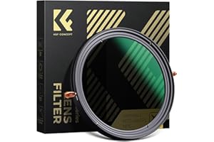 K&F CONCEPT 77mm Variable ND2-ND32 Polarizing Filter ND CPL Circular Polarizer Filter 2 in 1 for Camera Lens No X Spot ND Fil