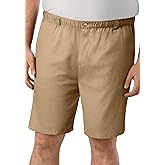 KingSize Knockarounds 8" Full Elastic Plain Front Shorts