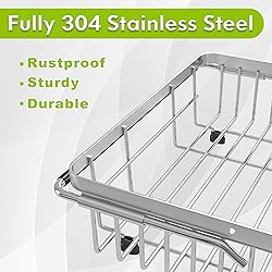 JASIWAY Dish Drying Rack in Sink - Expandable