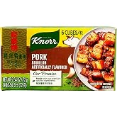 Knorr, Pork naturally&amp; artificially flavored Bouillon,3 pack, 6 cubes, 2.5oz (72g)
