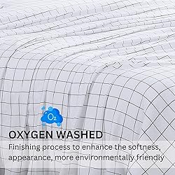 Casa Platino Bed Sheets Twin Size, Pre-Washed Ultra