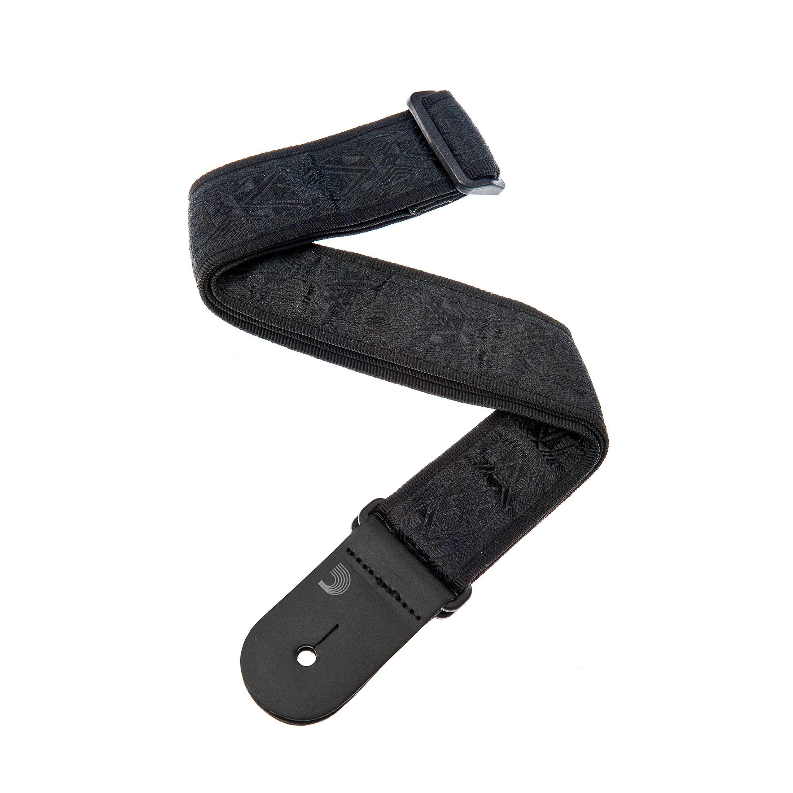 Planet Waves Woven Guitar Strap - Black Satin