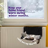 Petlicity Cat Radiator Bed - Warm & Cozy Radiator Hammock for Cats & Small Pets view 2