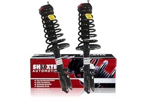 Shoxtec Rear Pair Complete Struts Replacement for 2004-2006 Lexus ES330 2004-2006 Toyota Camry 2004-2006 Toyota Solara Coil S
