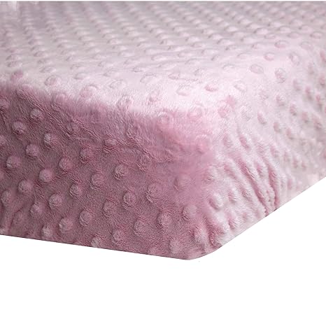 minky fitted crib sheet