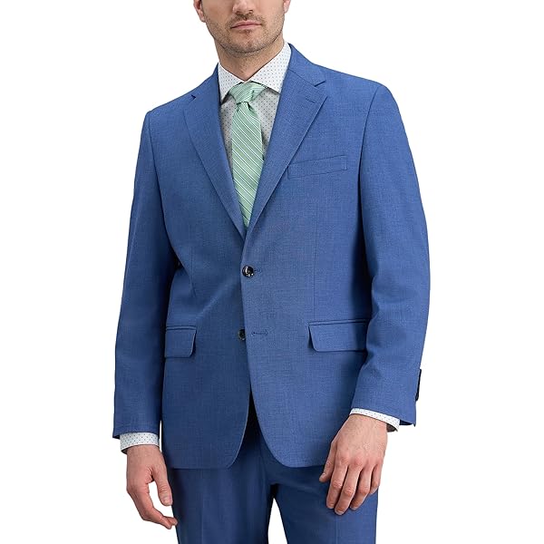 slim fit dress slacks Tommy Hilfiger Men's Modern-Fit TH Flex Stretch Solid Performance Pant 36x29 main image 1
